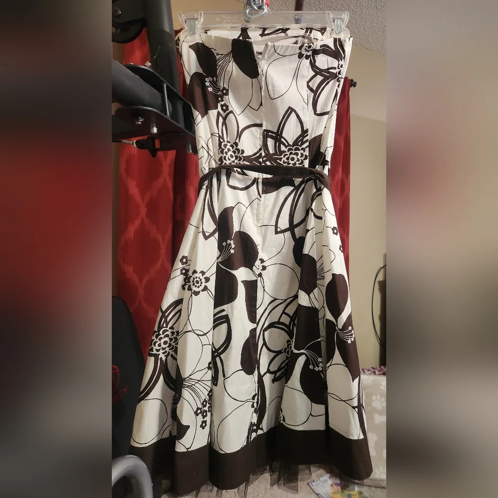 Ruby Rox Strapless Dress Size 3 - Picture 6 of 7